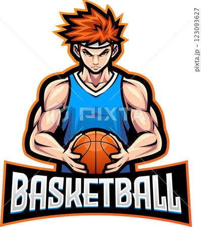Basketball esport mascot logo design Basketball esport mascot logo design 123093627