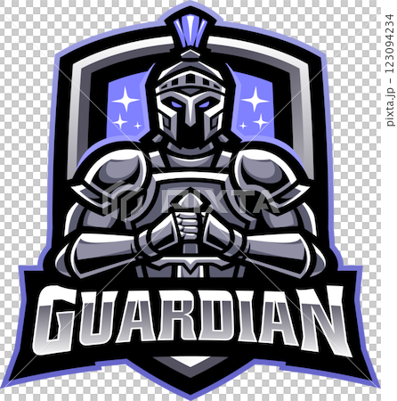 Guardian esport mascot Guardian esport mascot 123094234