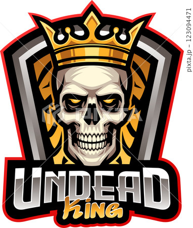 Undead king esport mascot 123094471