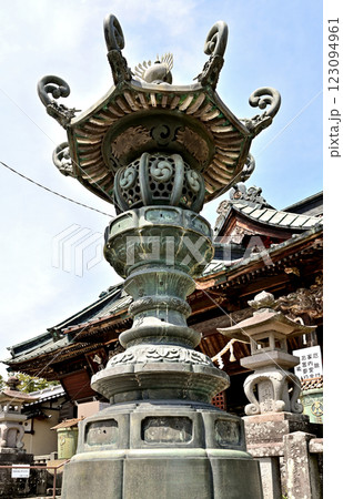 中山道板鼻宿散歩：八幡八幡宮　本殿・幣殿・拝殿　高崎市八幡町 123094961