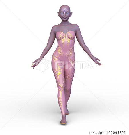 女性エイリアン 123095761