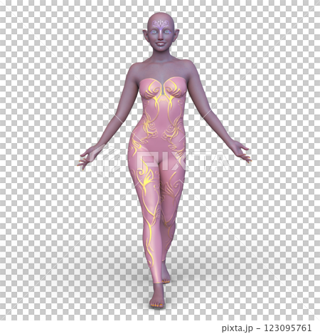 女性エイリアン 123095761