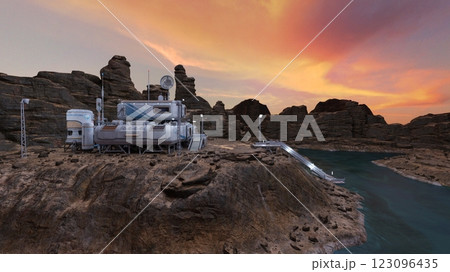 惑星探査基地 123096435