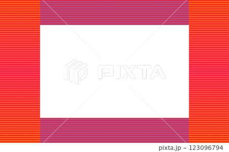 ボーダー模様 フレーム ホワイトスペース ボーダー模様 フレーム ホワイトスペース 123096794