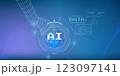 A combination of advanced technology and artificial intelligence 123097141