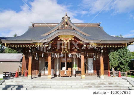 美瑛神社 美瑛神社 123097656