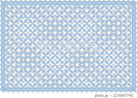 Shippo pattern - Gentle sky blue (soft blue) Shippo pattern - Gentle sky blue (soft blue) 123097742