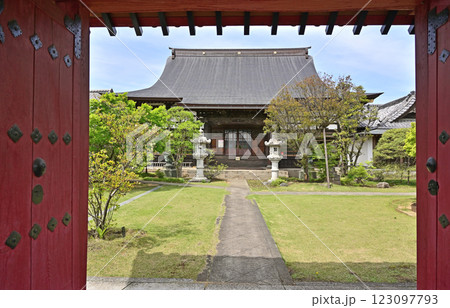 中山道板鼻宿散歩：曹洞宗 長傳寺　安中市板鼻 123097793