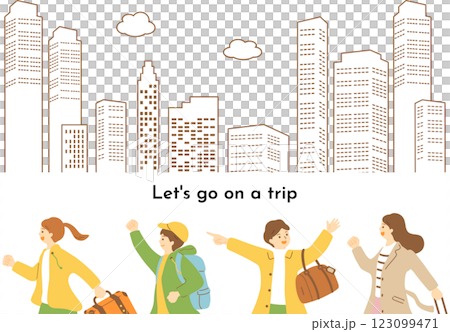 people who enjoy traveling 123099471