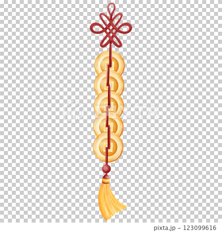Lucky and Prosperous Chinese New Year 123099616