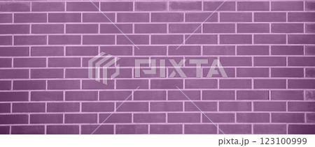 Wall Brick Purple Neon Background Dark Night Street Wallpaper Black Plain Backdrop Violet Color Concrete Pattern Floor Rustic Construction Grunge Texture Cement Stone Texture Mokcup Template Scene. 123100999