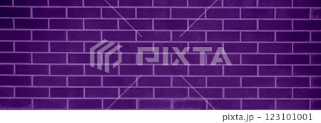 Wall Brick Purple Neon Background Dark Night Street Wallpaper Black Plain Backdrop Violet Color Concrete Pattern Floor Rustic Construction Grunge Texture Cement Stone Texture Mokcup Template Scene. 123101001