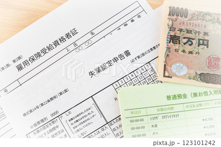 失業保険 雇用保険 退職 解雇 求職 申告書 失業保険 雇用保険 退職 解雇 求職 申告書 123101242