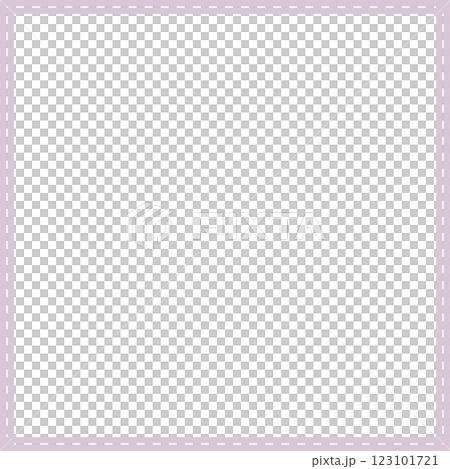 方形框架 - 紫色（淡紫色） - 1:1 123101721