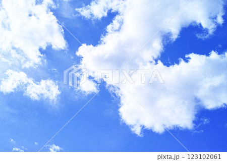 青空と雲イメージ 青空と雲イメージ 123102061
