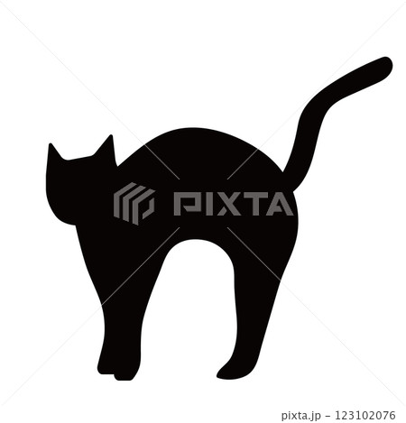 猫のシルエット　ボニャール 123102076
