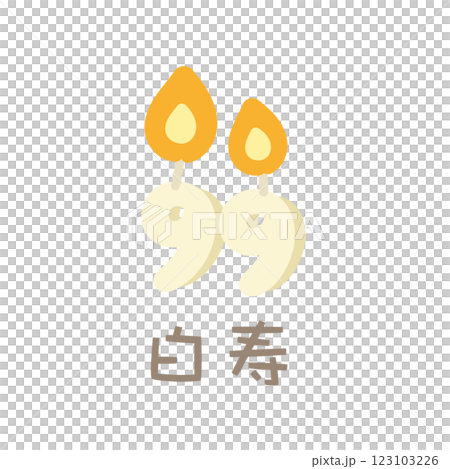 誕生日　99歳　祝い　白寿 123103226