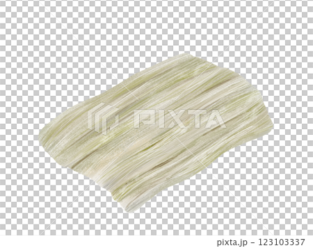 とろろ昆布の手描きイラスト 123103337