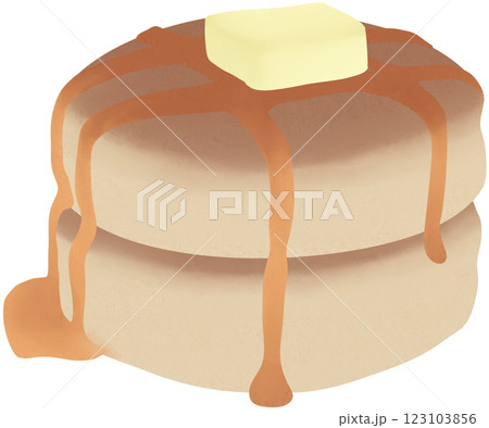 Soft pancakes 123103856