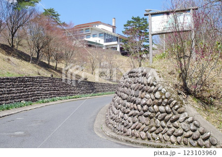 深入山宿泊施設の景色 123103960