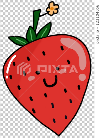 A strawberry  123104056
