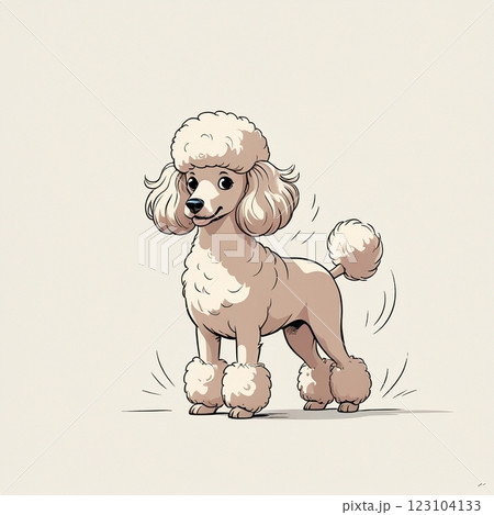 犬のイラスト 123104133
