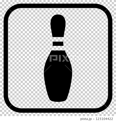 指引人們前往保齡球館的標誌 123104422