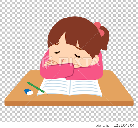 Children with low motivation to learn: No motivation to study 123104504