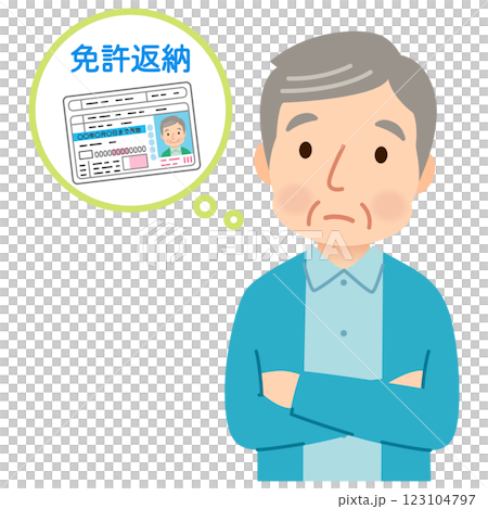 老人擔心返還駕照、老年司機、駕照 123104797