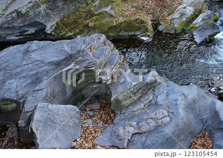 遠山の甌穴（埼玉県比企郡嵐山町） 123105454