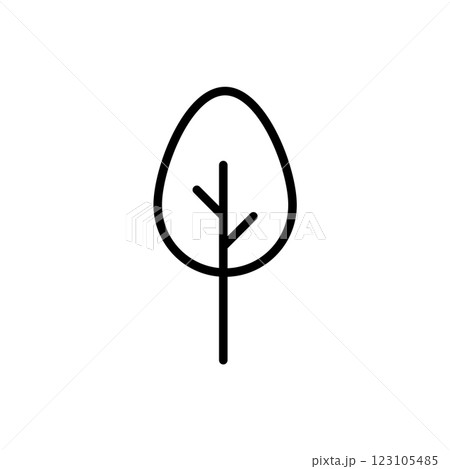 Tree icon design Tree icon design 123105485