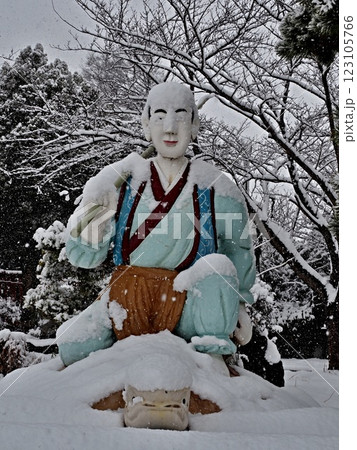 乙姫公園の冬景色 乙姫公園の冬景色 123105766