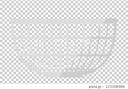 ざる・水切りのベクターイラスト ざる・水切りのベクターイラスト 123106966