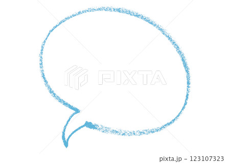 Separate light blue speech bubbles on transparent background. 123107323