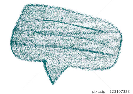 Separate green speech bubble on transparent background Separate green speech bubble on transparent background 123107328