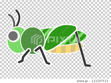 バッタ バッタ 123107513