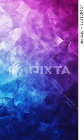 Abstract Blue and Purple Polygon Background 123108467