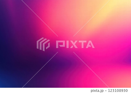 Abstract Gradient Background: A Vibrant Symphony of Purple, Pink, and Yellow 123108930