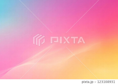Abstract Gradient Background with Pastel Colors and Smooth Transition - Colorful and Vibrant Design 123108931