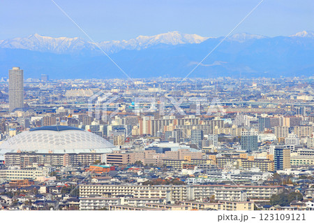 愛知県名古屋市、ナゴヤドームとその周辺の風景 愛知県名古屋市、ナゴヤドームとその周辺の風景 123109121