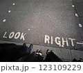 イギリスの横断歩道 123109229