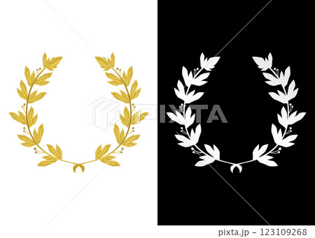 月桂樹、月桂冠、アワードと表彰、ローレルのアイコン19 123109268