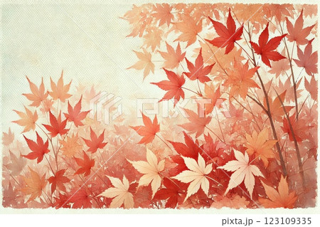 紅葉・もみじ・秋イメージ 123109335