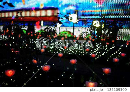 あしかがフラワーパーク クリスマスイルミネーション あしかがフラワーパーク クリスマスイルミネーション 123109500