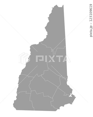 New Hampshire administrative map. counties map of New Hampshire, blank New Hampshire Map, empty map of New Hampshire New Hampshire administrative map. counties map of New Hampshire, blank New Hampshire Map, empty map of New Hampshire 123109619