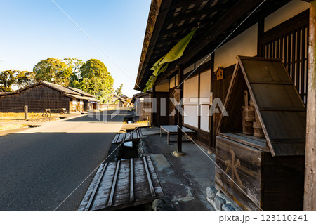 静岡県島田市にある東海道島田宿の大井川川越遺跡 123110241