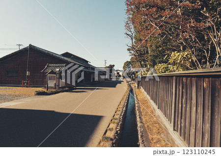 静岡県島田市にある東海道島田宿の大井川川越遺跡 123110245