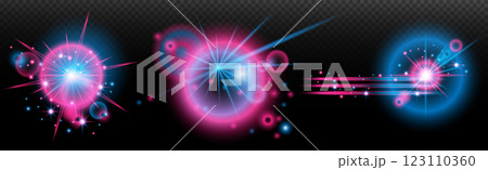 glowing neon circle line dots, round line design, abstract style on black background glowing neon circle line dots, round line design, abstract style on black background 123110360