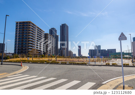 開発が進む福岡県の東区のアイランドシティ 開発が進む福岡県の東区のアイランドシティ 123112680