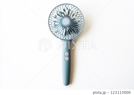 A stylish handheld fan designed for comfort and portability. Perfect for hot days at home or outdoors. Stay cool wherever you go. Generative AI. 123113000